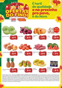 Pré-Visualização do folheto "Novo Atacarejo ofertas Hortifruti" da loja Novo Atacarejo válido a partir de 19/09/2026