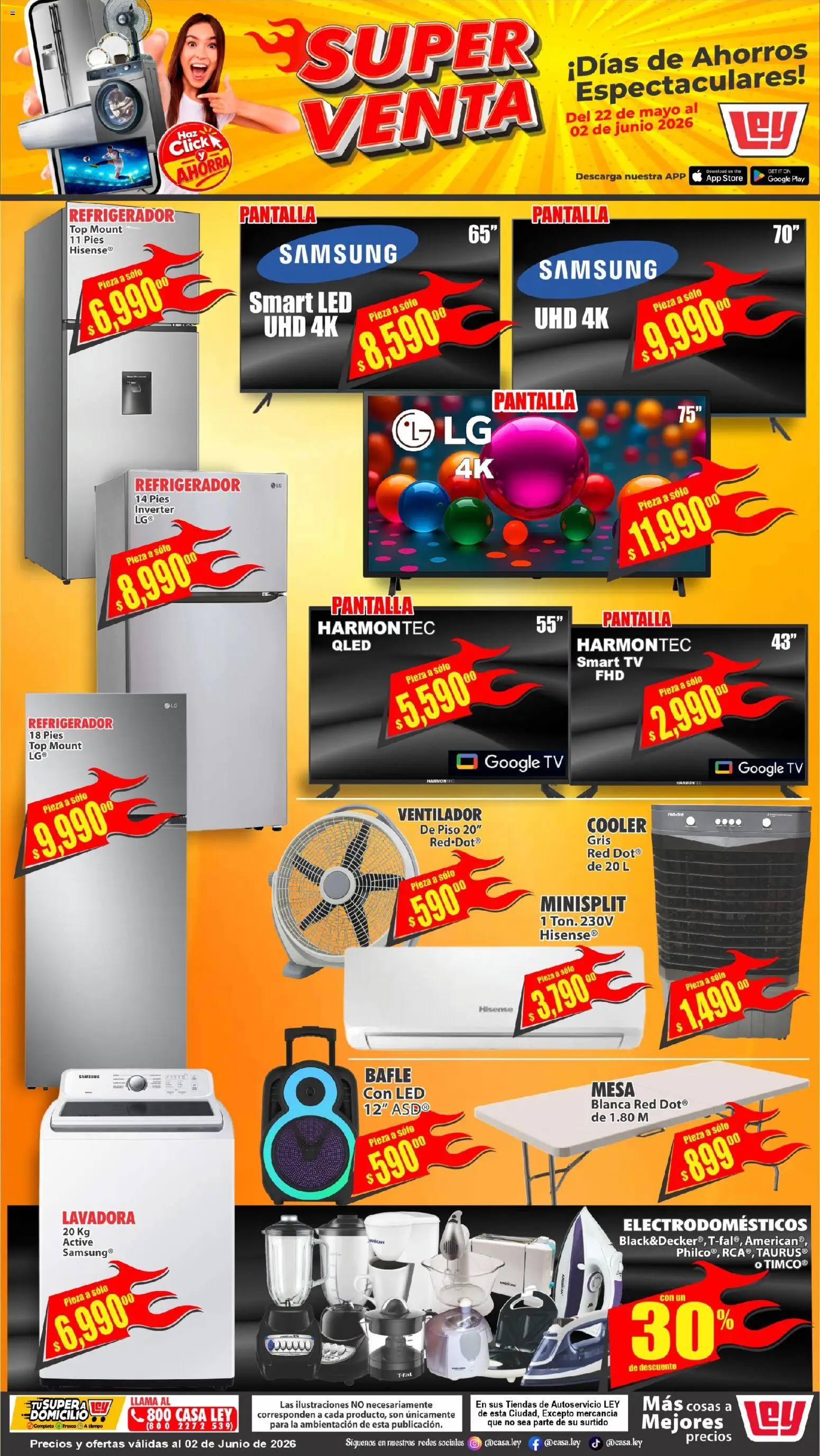 Vista previa las ofertas de la tienda Casa Ley - Casa Ley Super Venta desde el 22/05/2026 