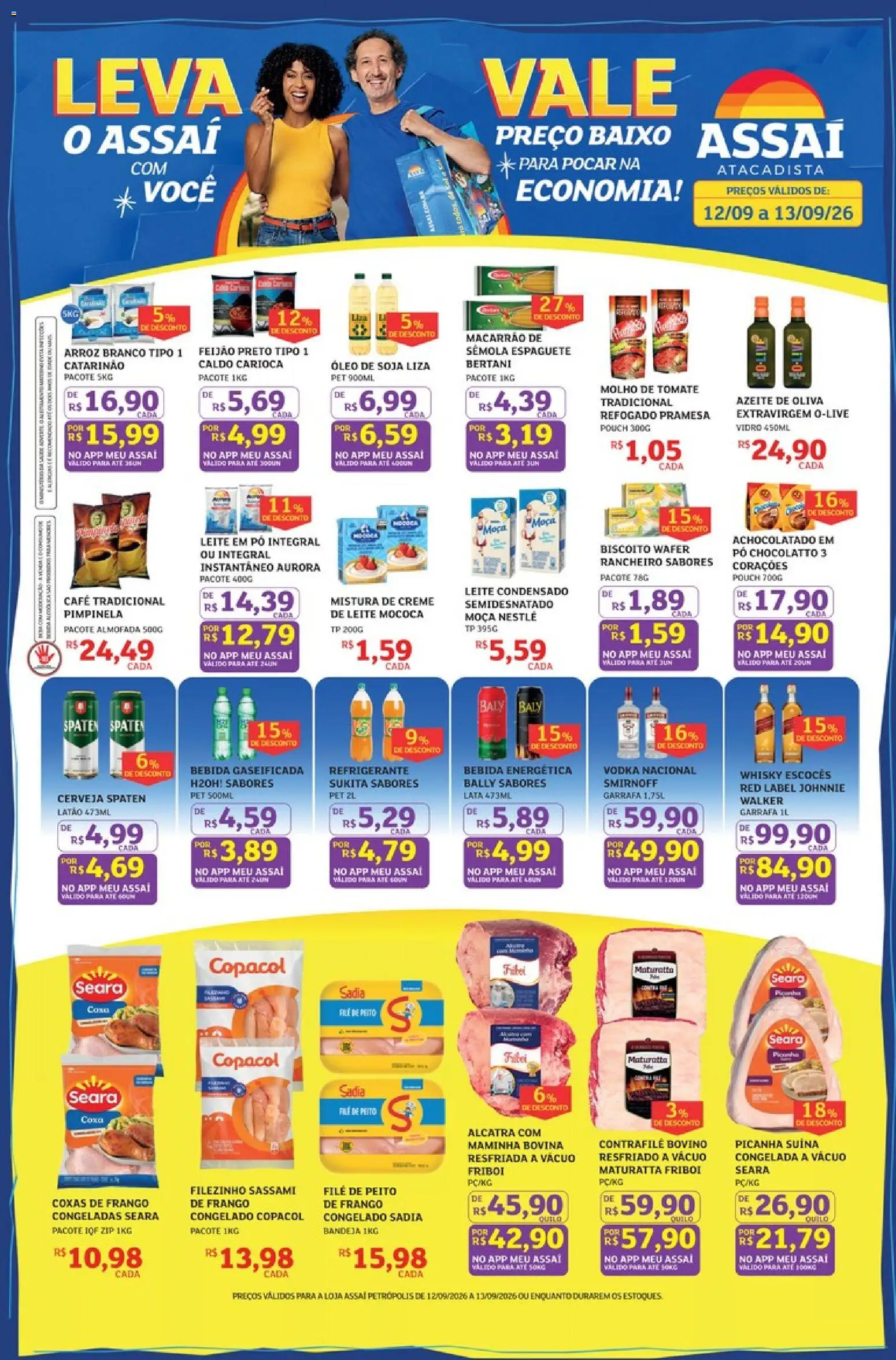 Pré-Visualização do folheto "Assaí Atacadista ofertas - RJ" da loja Assaí Atacadista válido a partir de 12/09/2026