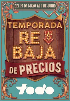 Vista previa del folleto de la tienda Supermercados TODO válido desde el 19/05/2026 
