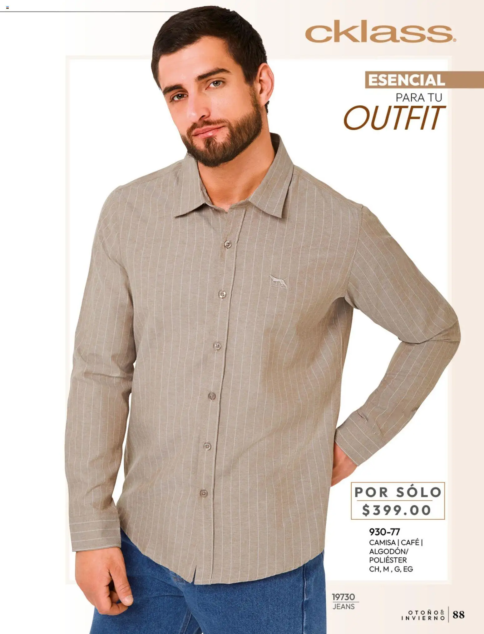 Vista previa las ofertas de la tienda Cklass - Cklass catálogo Ropa caballero desde el 08/07/2026 