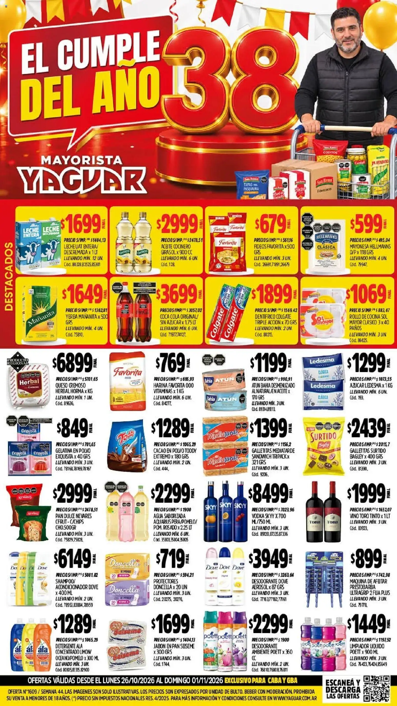 Vista previa del folleto de la tienda Yaguar válido desde el 26/10/2026 