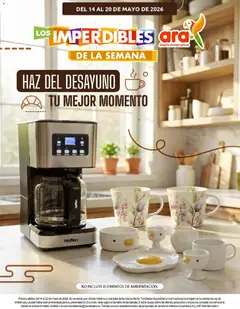  Vista previa del prospecto Ara Imperdibles ara de la semana del almacen Ara válida del 14/05/2026 al 20/05/2026