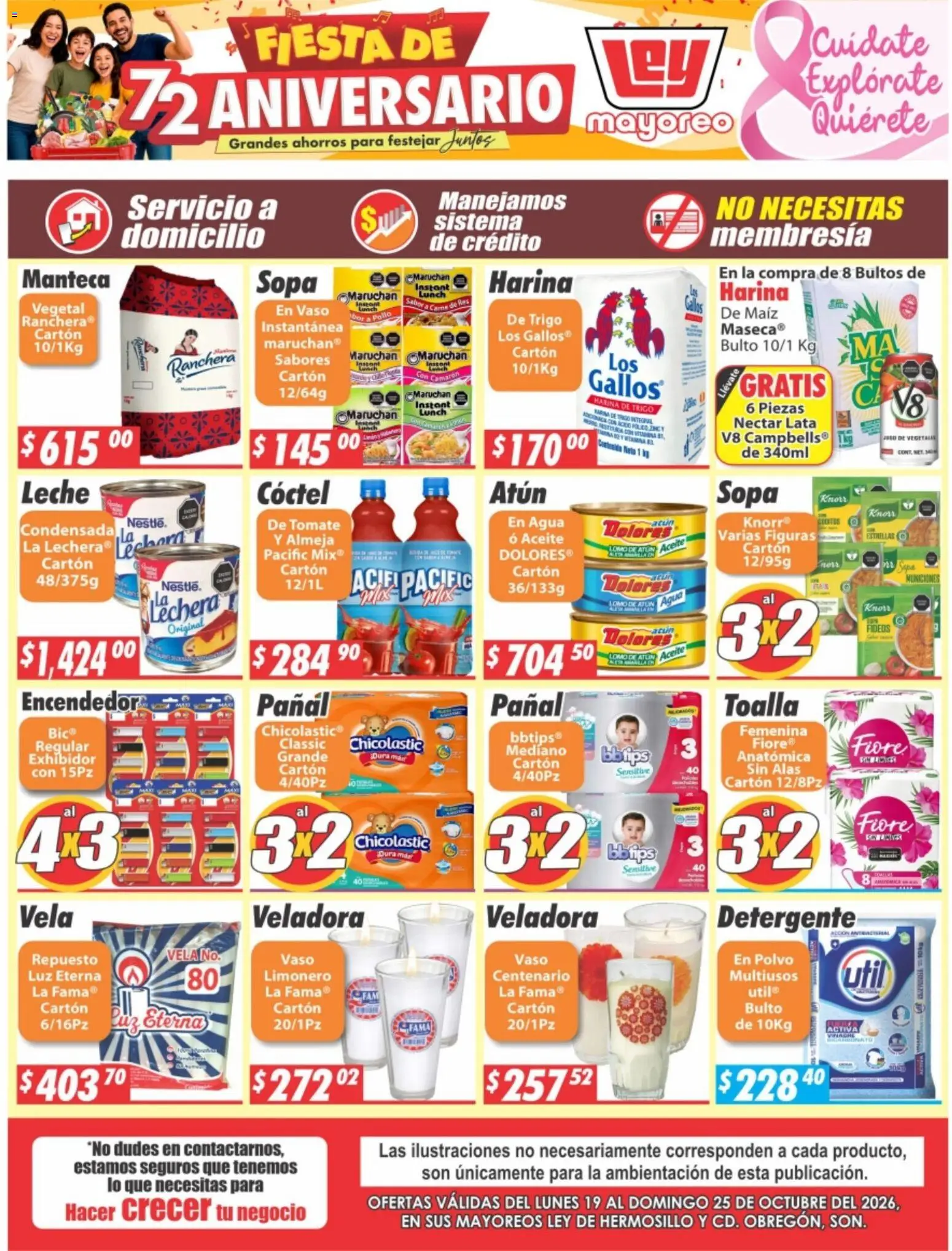 Vista previa las ofertas de la tienda Casa Ley - Casa Ley folleto Hermosillo desde el 19/10/2026 