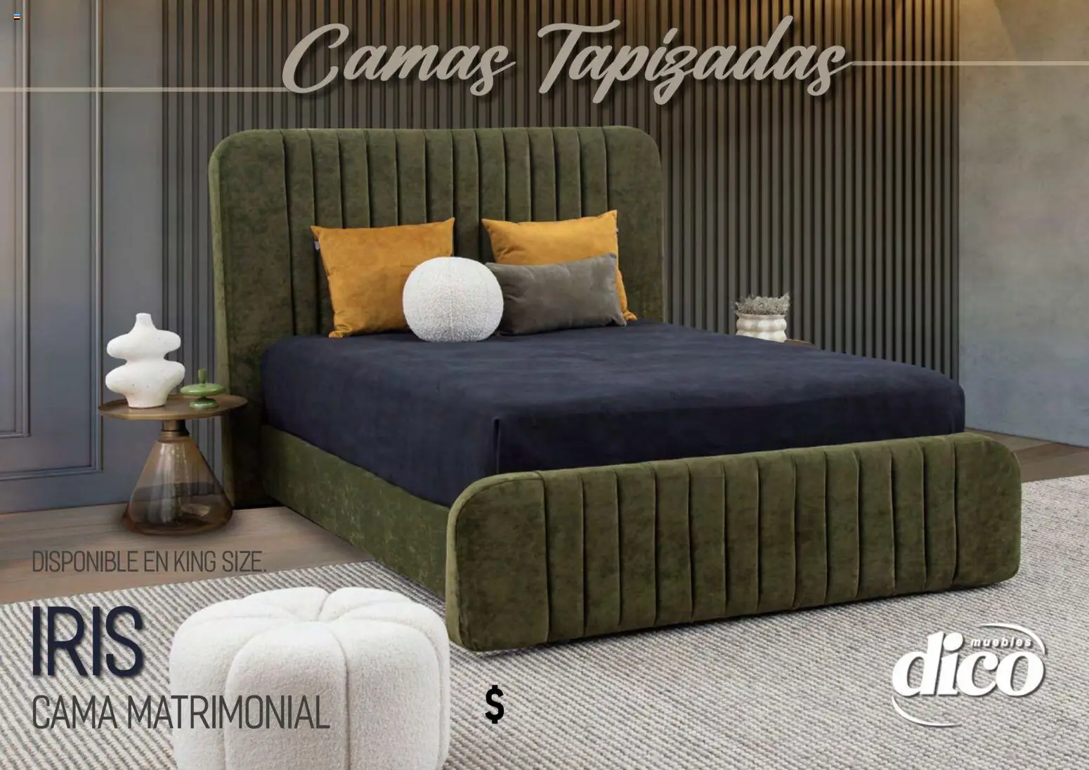 Vista previa las ofertas de la tienda Muebles Dico - Muebles Dico catálogo Camas tapizadas desde el 01/04/2026 