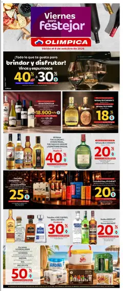  Vista previa del prospecto Olímpica catálogo Viernes para festejar del almacen Olímpica válida del 09/10/2026 al 09/10/2026