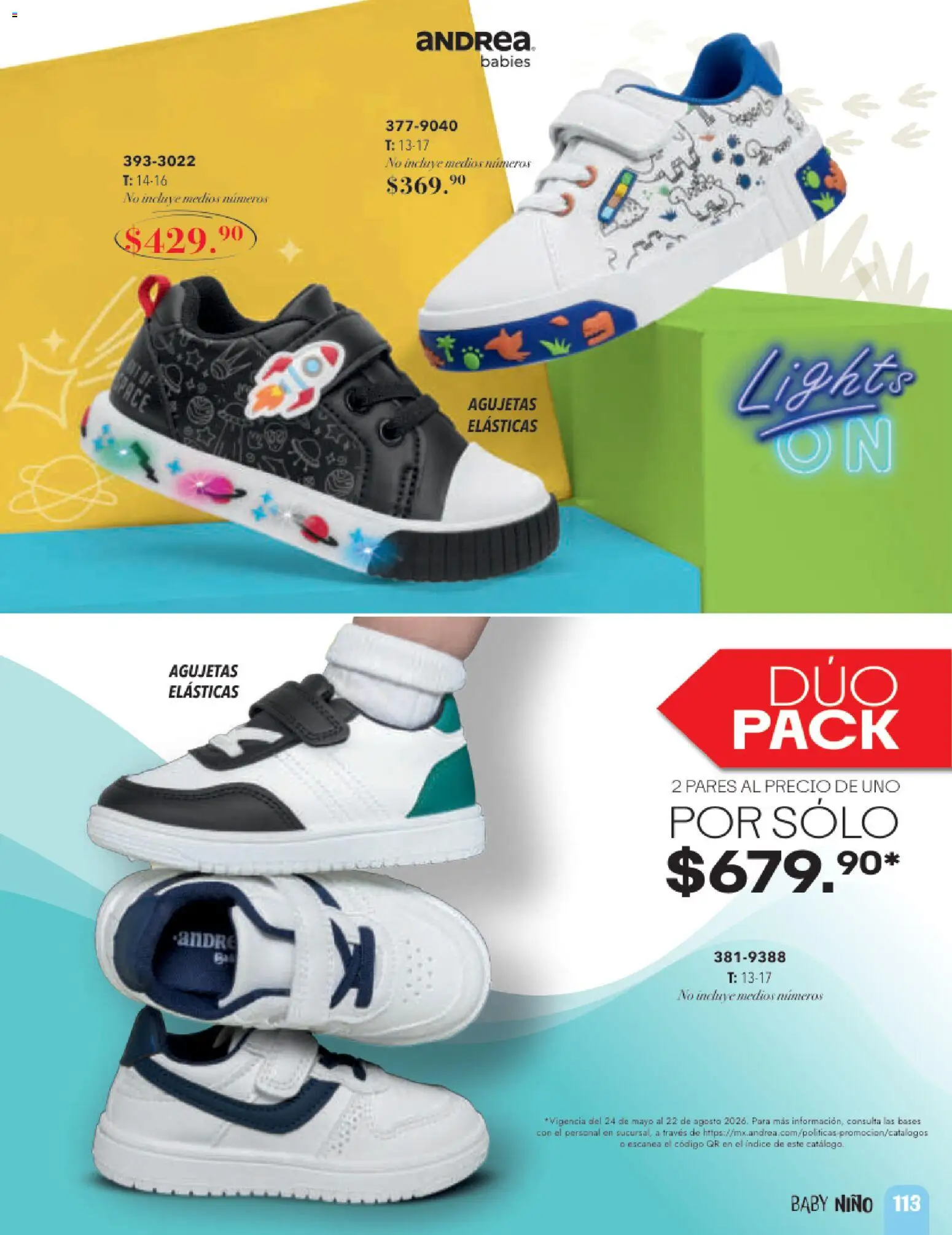 Vista previa las ofertas de la tienda Andrea - Andrea catálogo Infantil Baby desde el 24/05/2026 