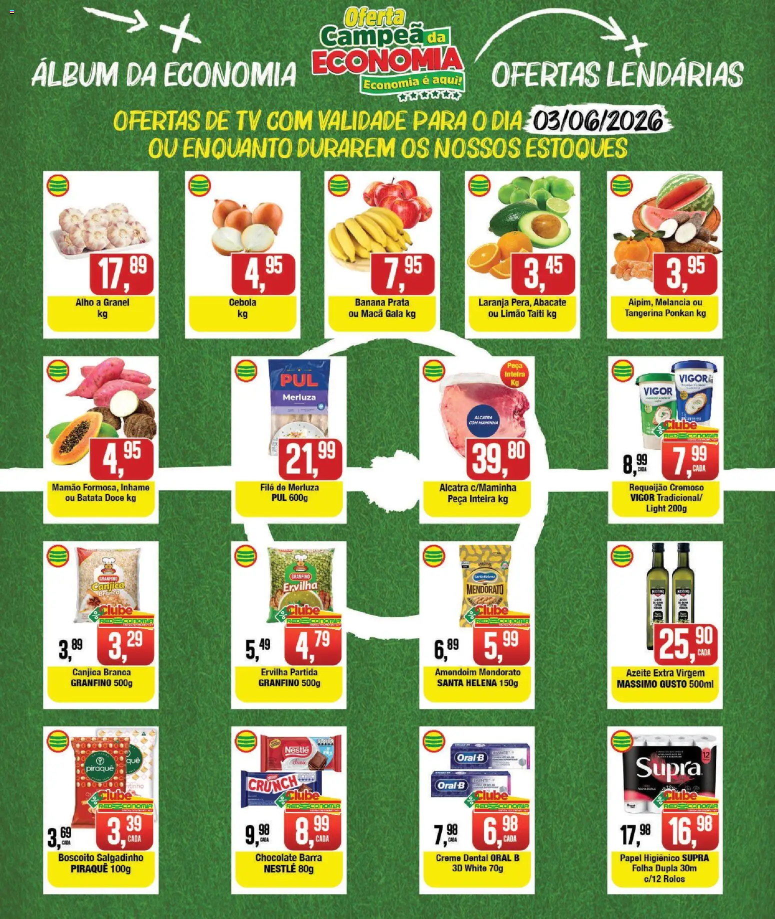 Pré-Visualização do folheto "RedEconomia ofertas" da loja RedEconomia válido a partir de 03/06/2026