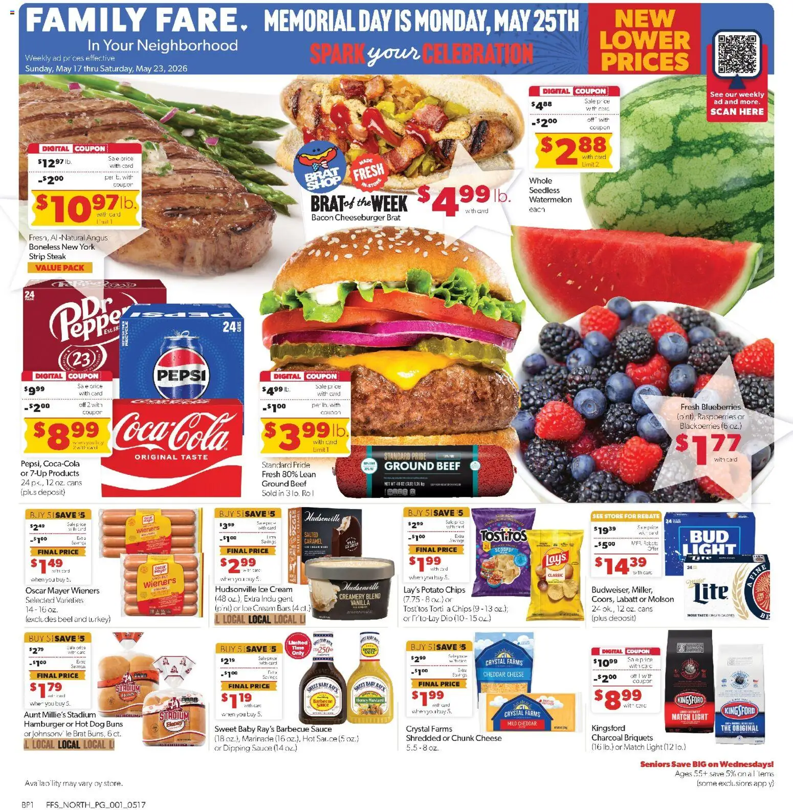 Ad Preview of Family Fare Family Fare Weekly Ad - MI from 05/17/2026