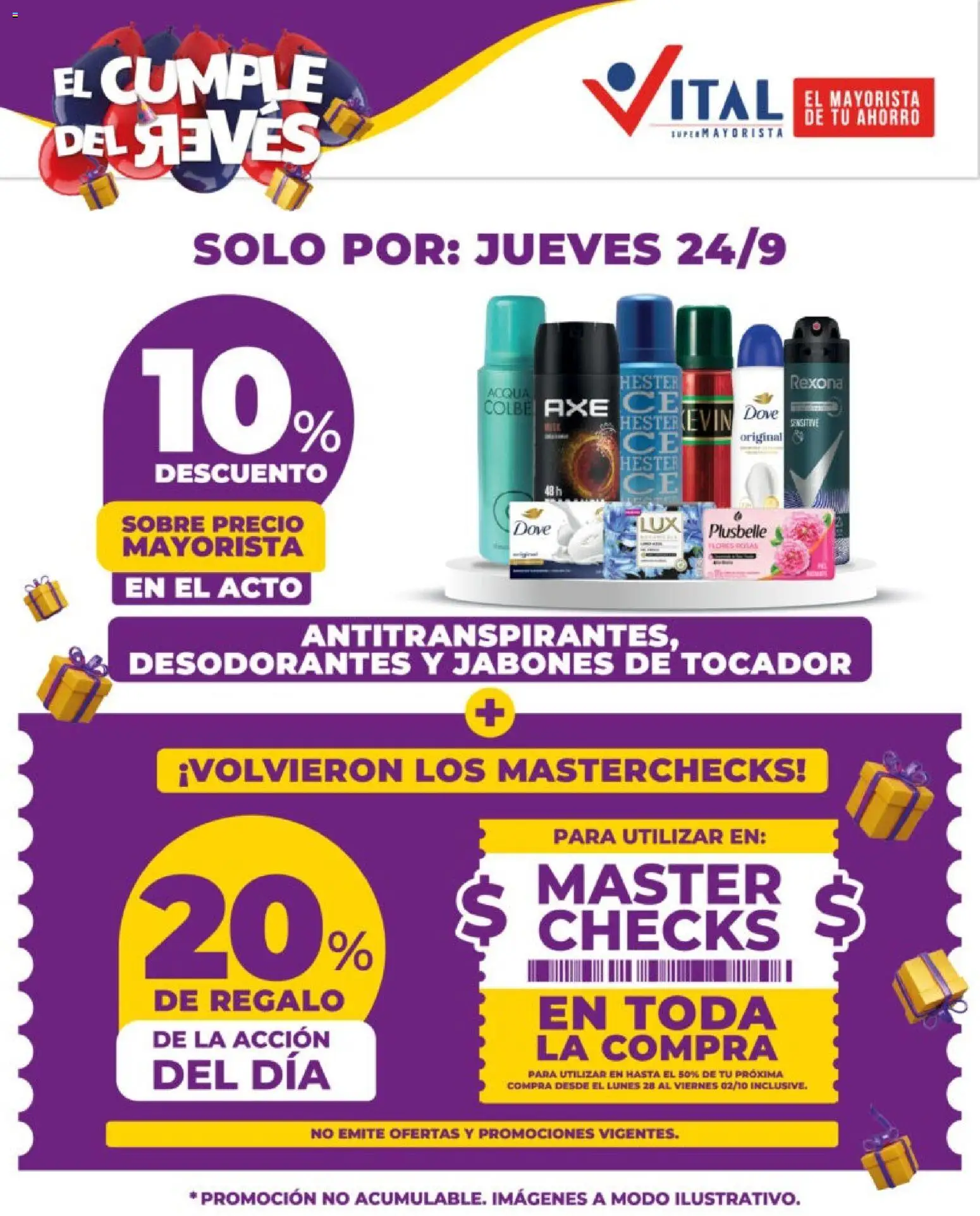 Vista previa del folleto de la tienda Vital válido desde el 24/09/2026 