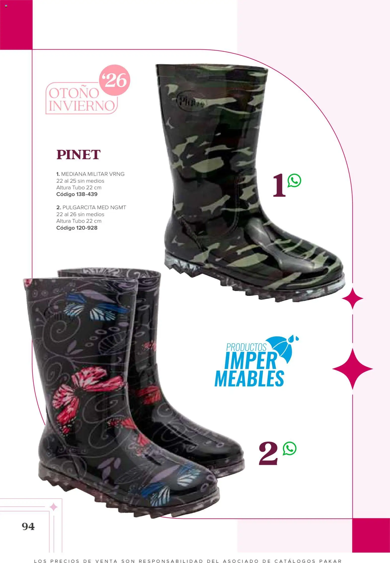 Vista previa las ofertas de la tienda SC Pakar - SC Pakar catálogo Bota desde el 31/07/2026 