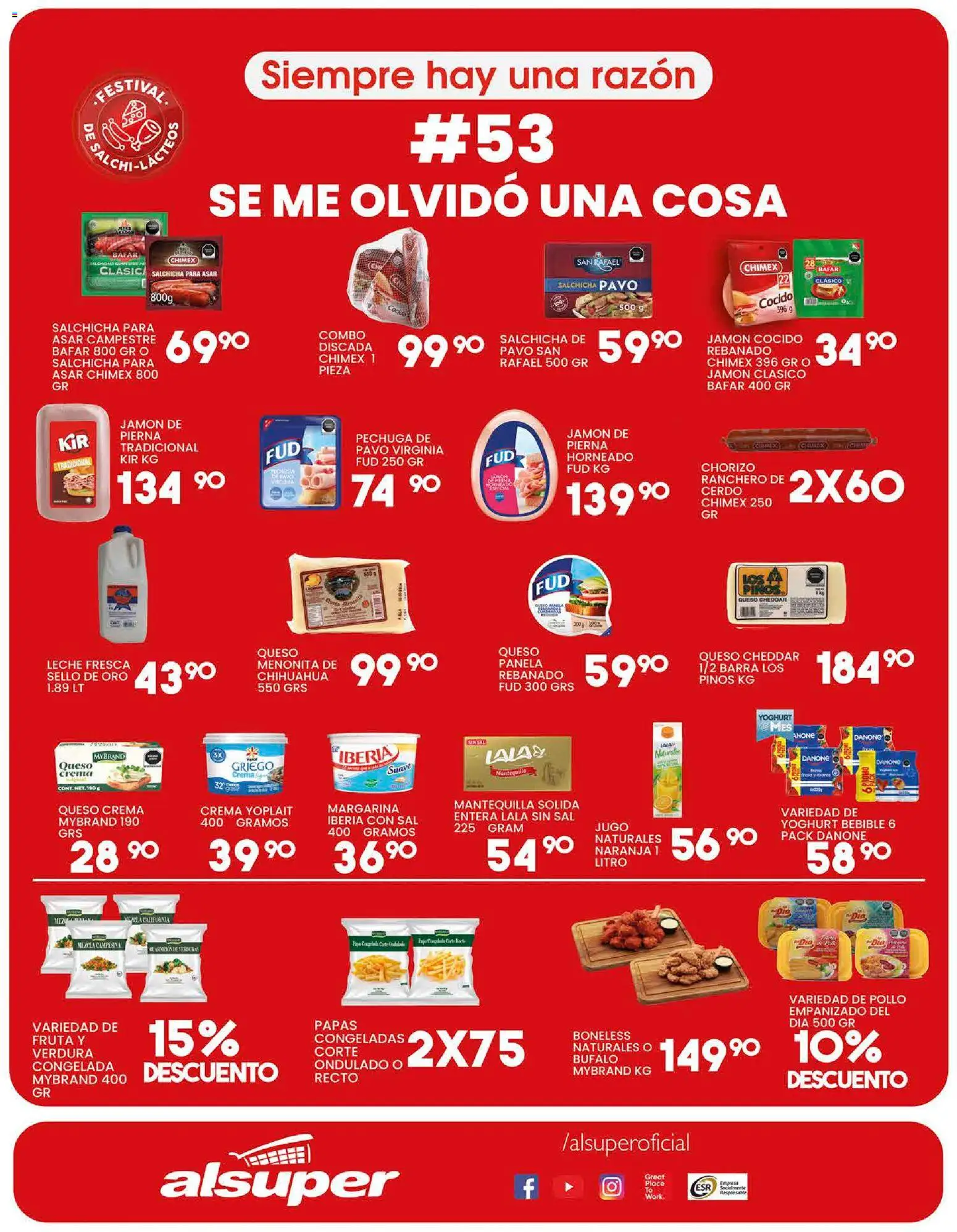 Vista previa las ofertas de la tienda Alsuper - Alsuper folleto desde el 09/10/2026 