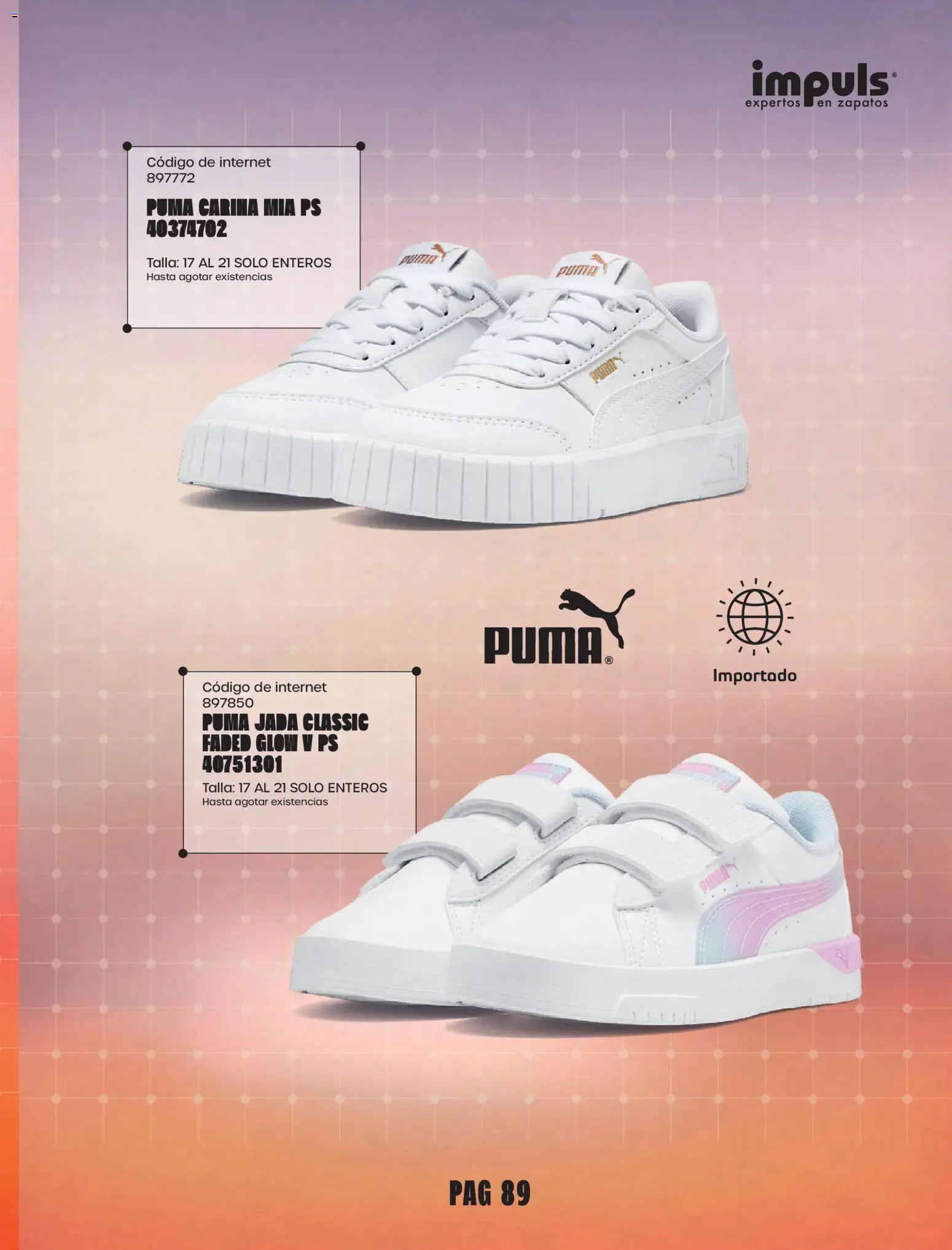 Vista previa las ofertas de la tienda Impuls - Impuls catálogo Urban Sport desde el 01/09/2026 - Zapatos