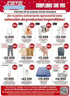 Vista previa del folleto de la tienda Coto válido desde el 16/10/2026 