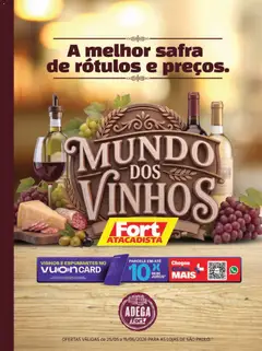 Pré-Visualização do folheto "Fort Atacadista ofertas Vinhos" da loja Fort Atacadista válido a partir de 25/05/2026