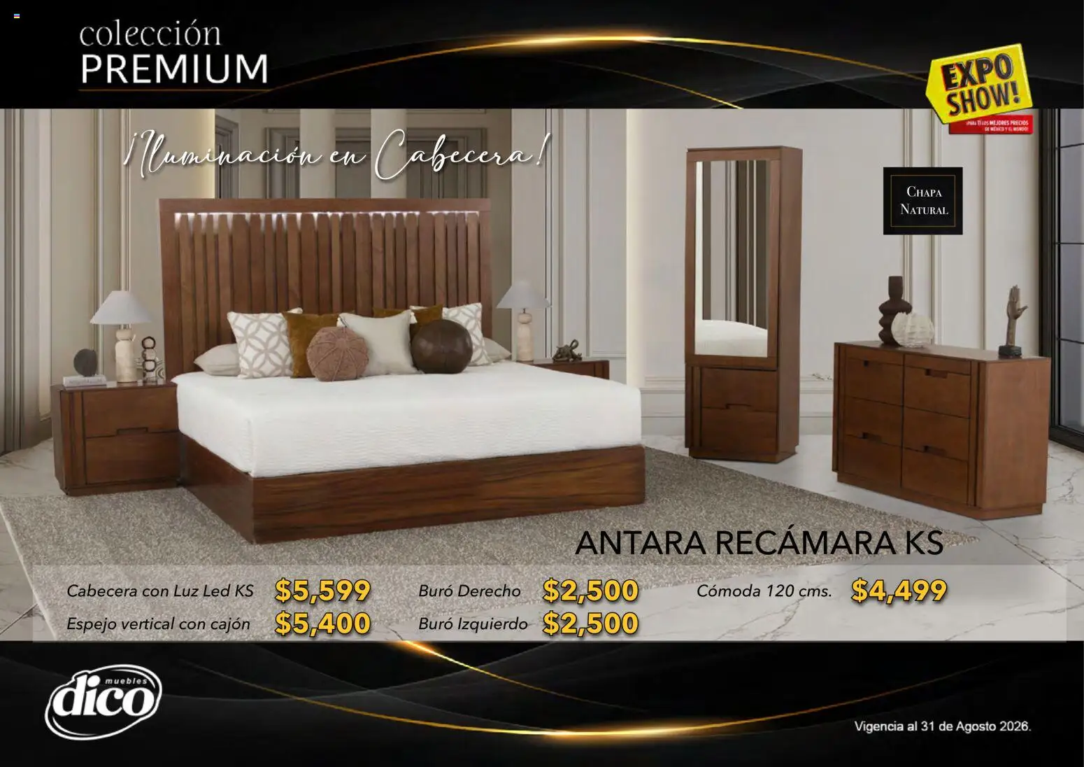 Vista previa las ofertas de la tienda Muebles Dico - Muebles Dico catálogo Colección Premium desde el 01/08/2026 