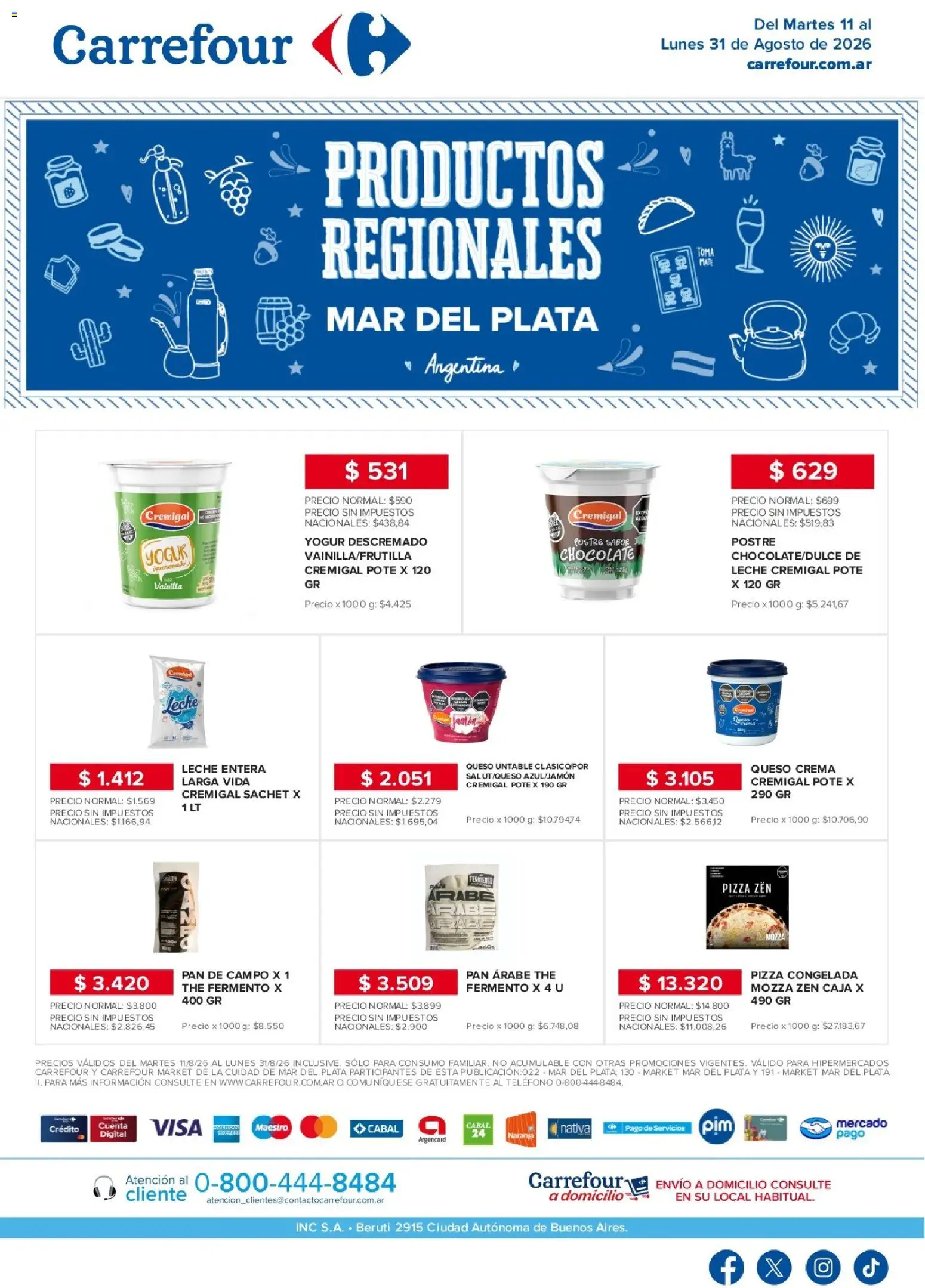 Vista previa del folleto de la tienda Carrefour válido desde el 11/08/2026 