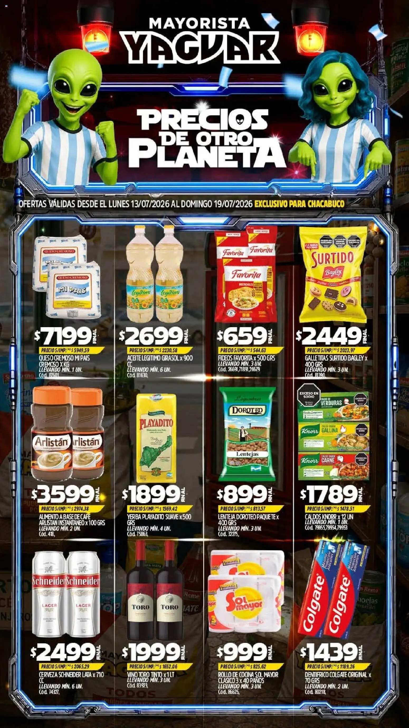 Vista previa del folleto de la tienda Yaguar válido desde el 13/07/2026 