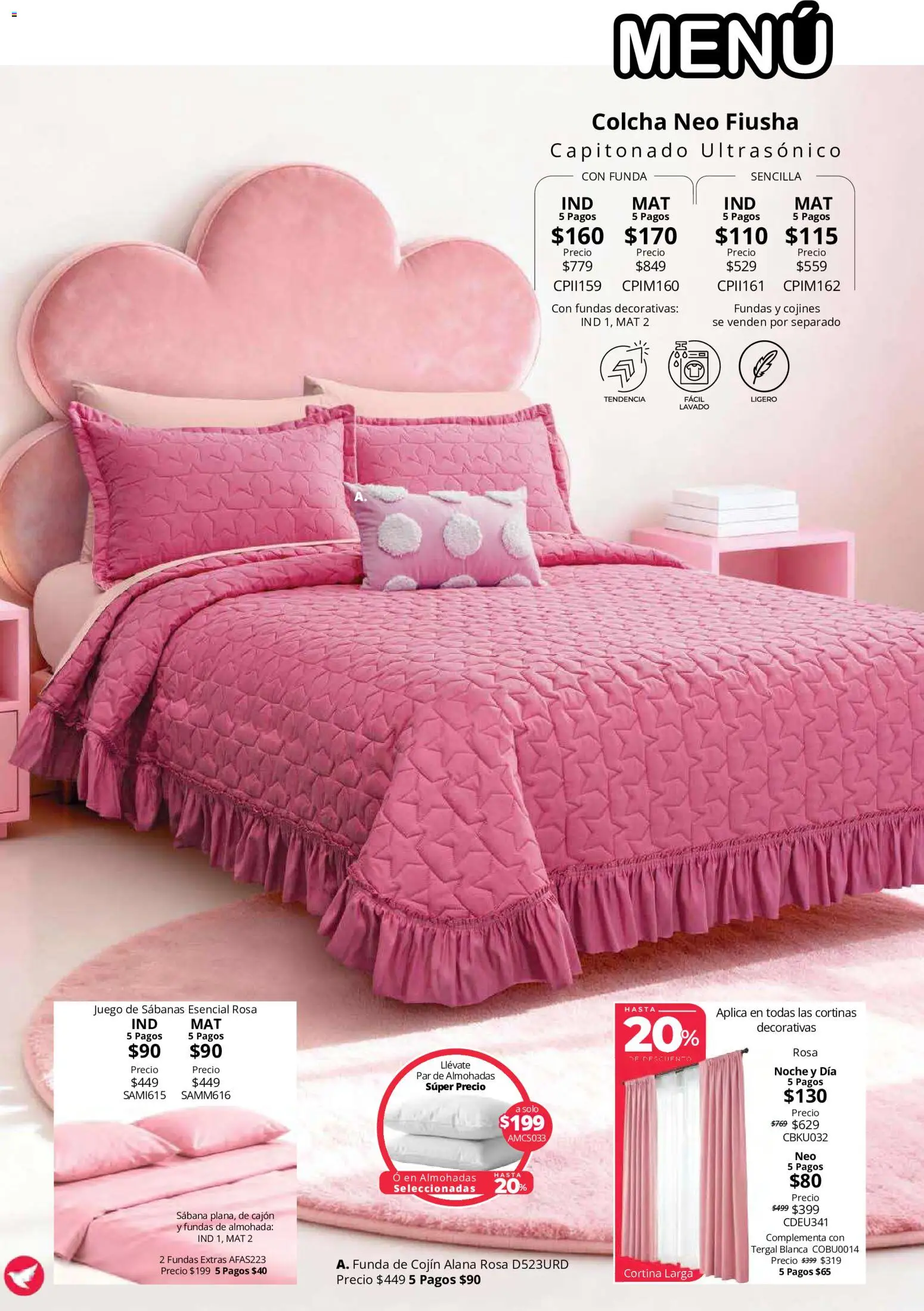 Vista previa las ofertas de la tienda Colchas Concord - Colchas Concord catálogo desde el 15/10/2026 