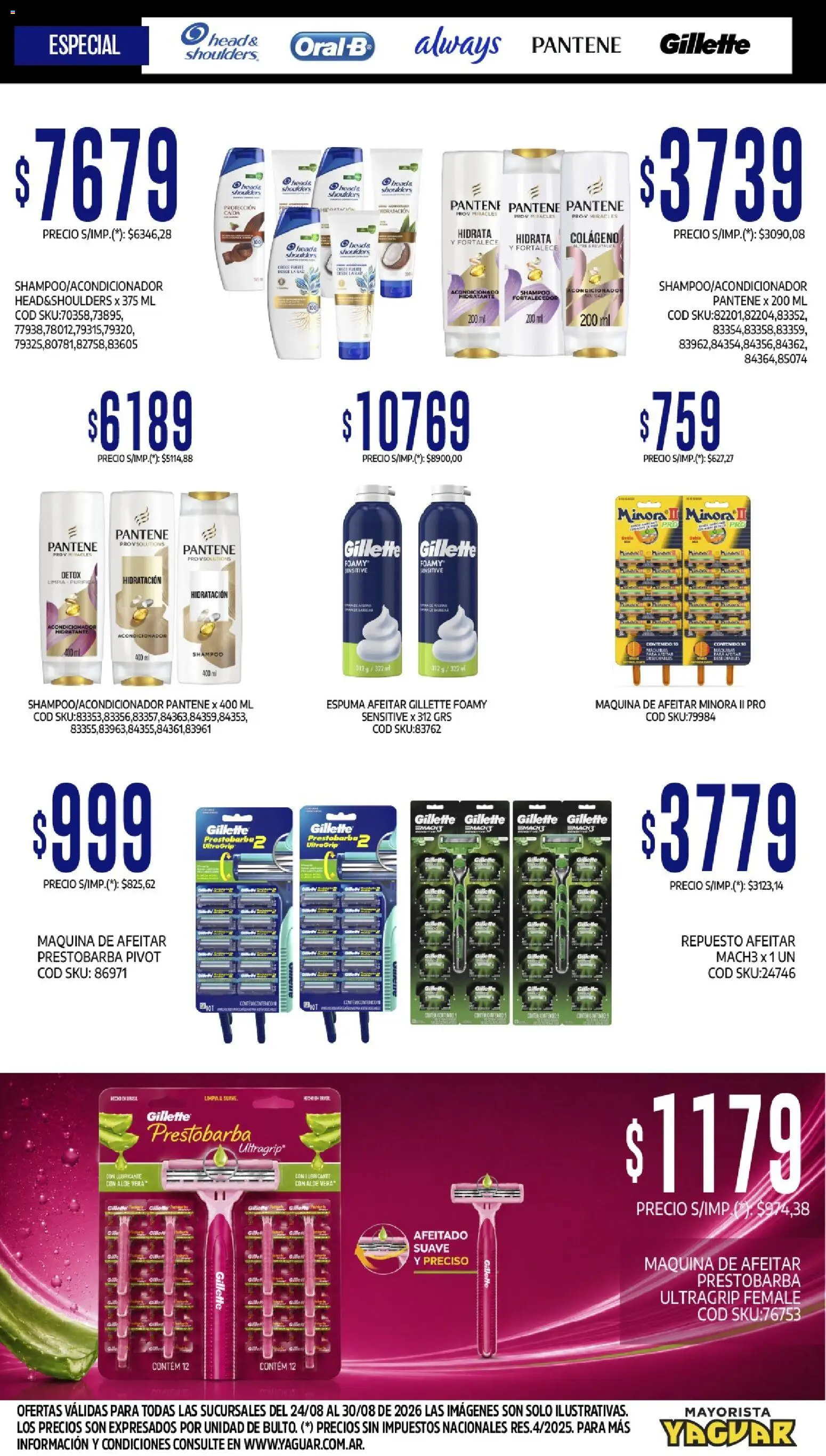 Vista previa del folleto de la tienda Yaguar válido desde el 24/08/2026 