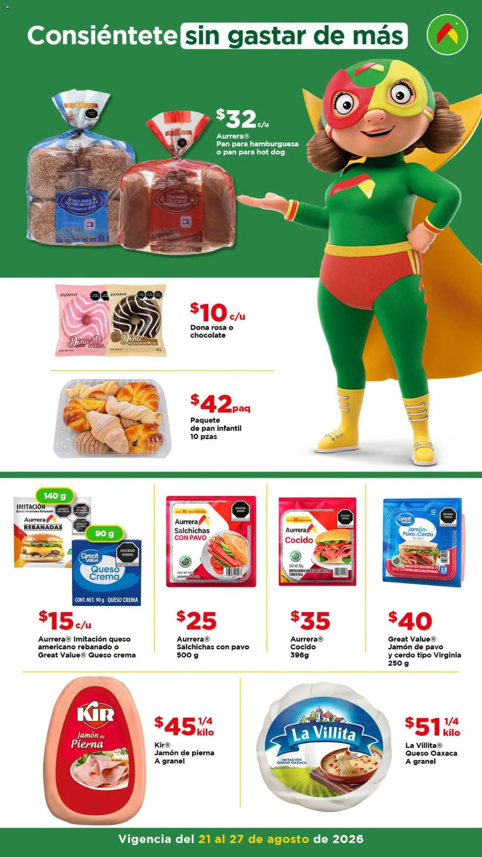 Vista previa las ofertas de la tienda Bodega Aurrerá - Bodega Aurrerá folleto Aprovecha más surtido desde el 21/08/2026 