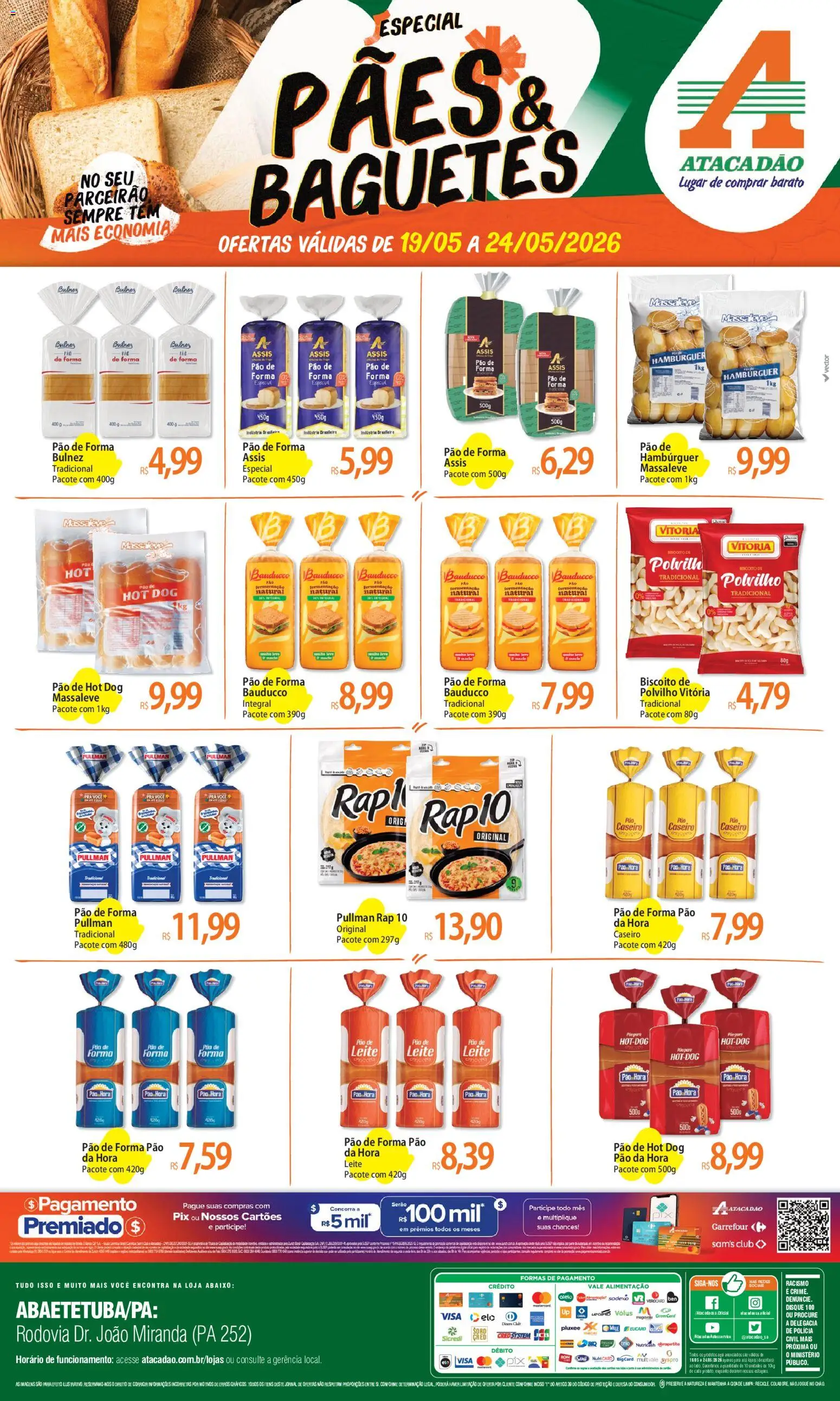 Pré-Visualização do folheto "Atacadão ofertas - PA" da loja Atacadão válido a partir de 19/05/2026