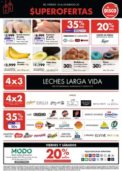 Vista previa del folleto de la tienda Disco válido desde el 17/09/2026 
