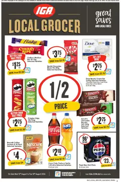 Preview of catalogue IGA Local Grocer QLD from shop IGA valid 12/08/2026