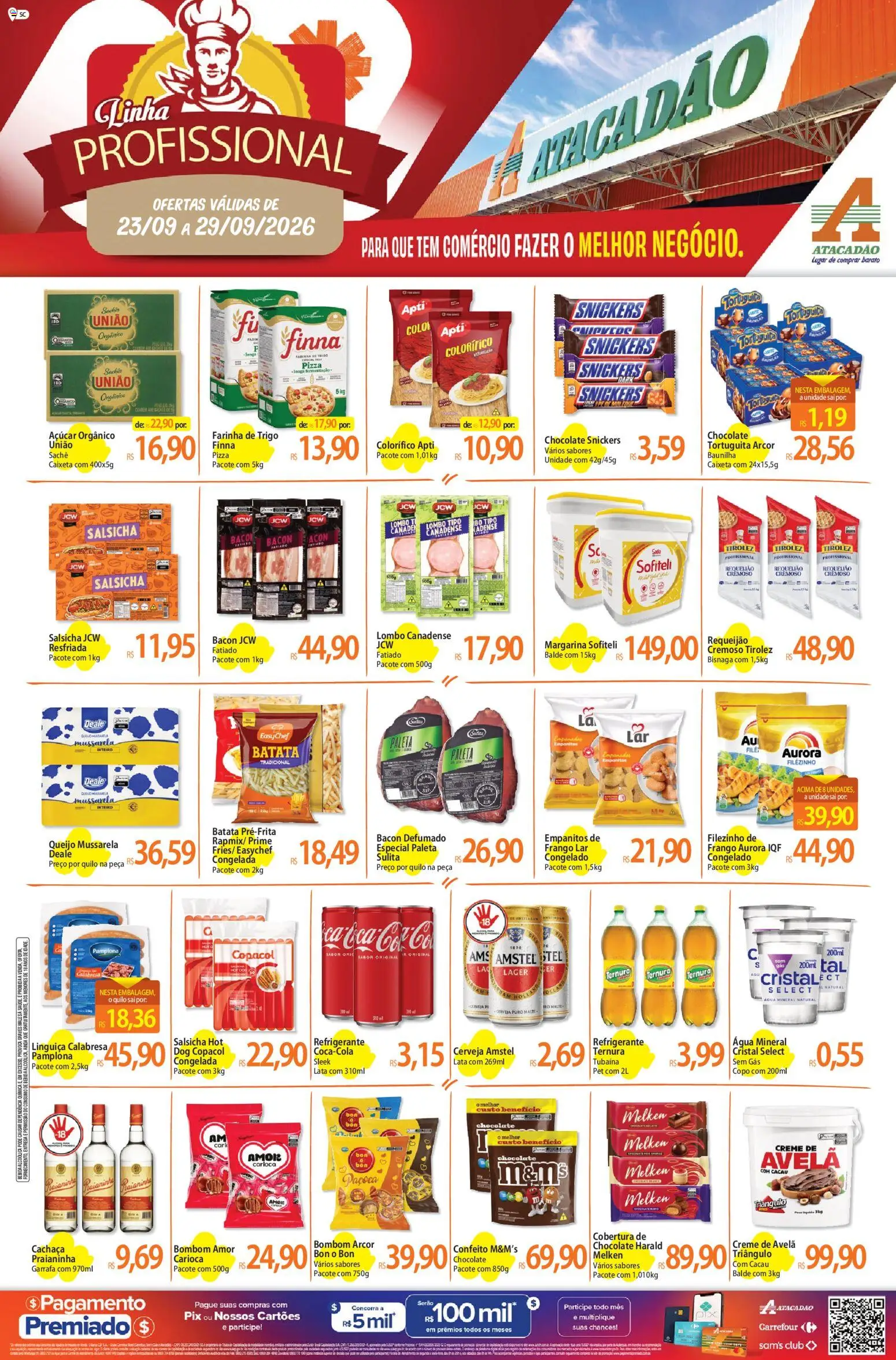 Pré-Visualização do folheto "Atacadão ofertas - SC" da loja Atacadão válido a partir de 23/09/2026