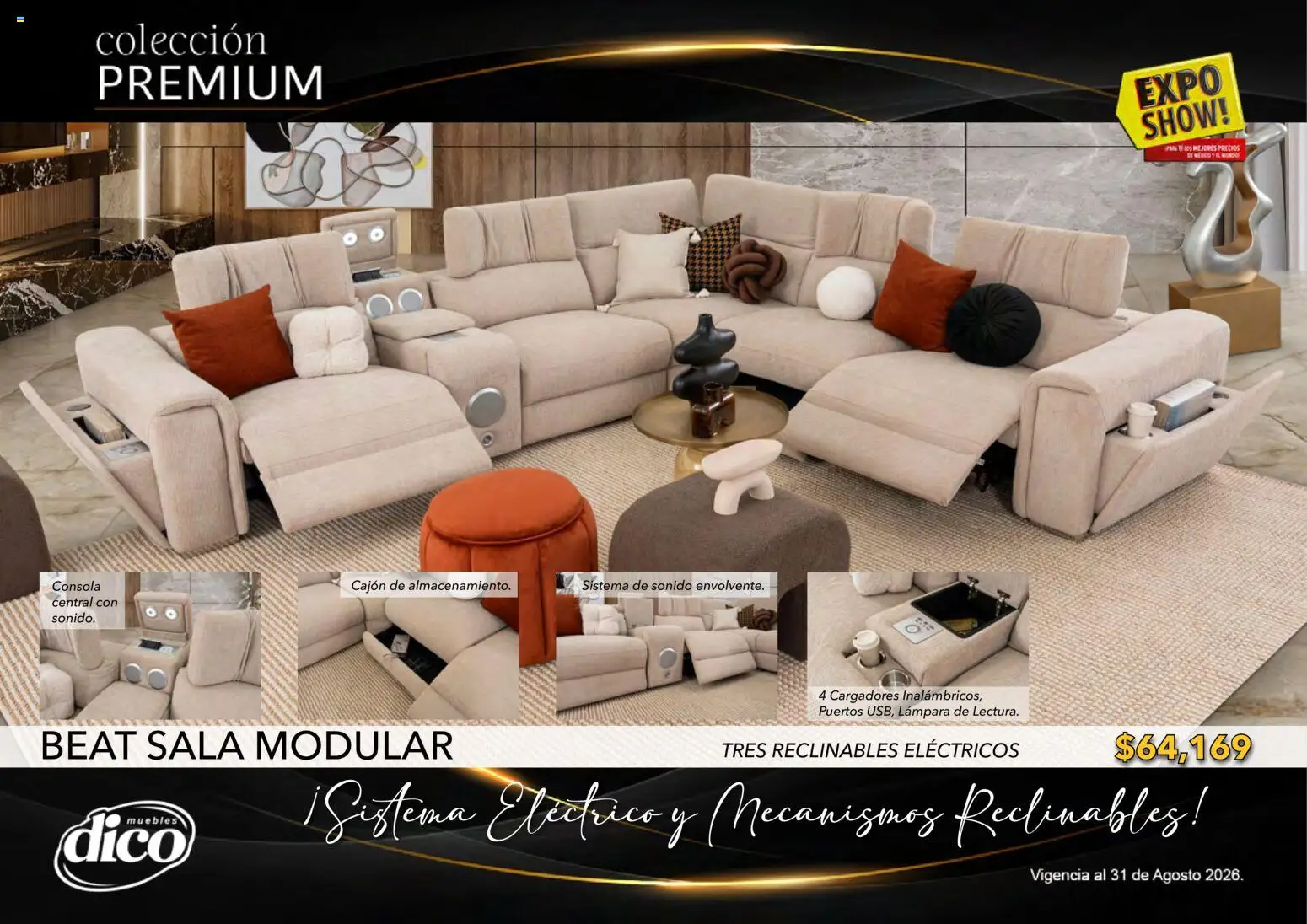 Vista previa las ofertas de la tienda Muebles Dico - Muebles Dico catálogo Colección Premium desde el 01/08/2026 