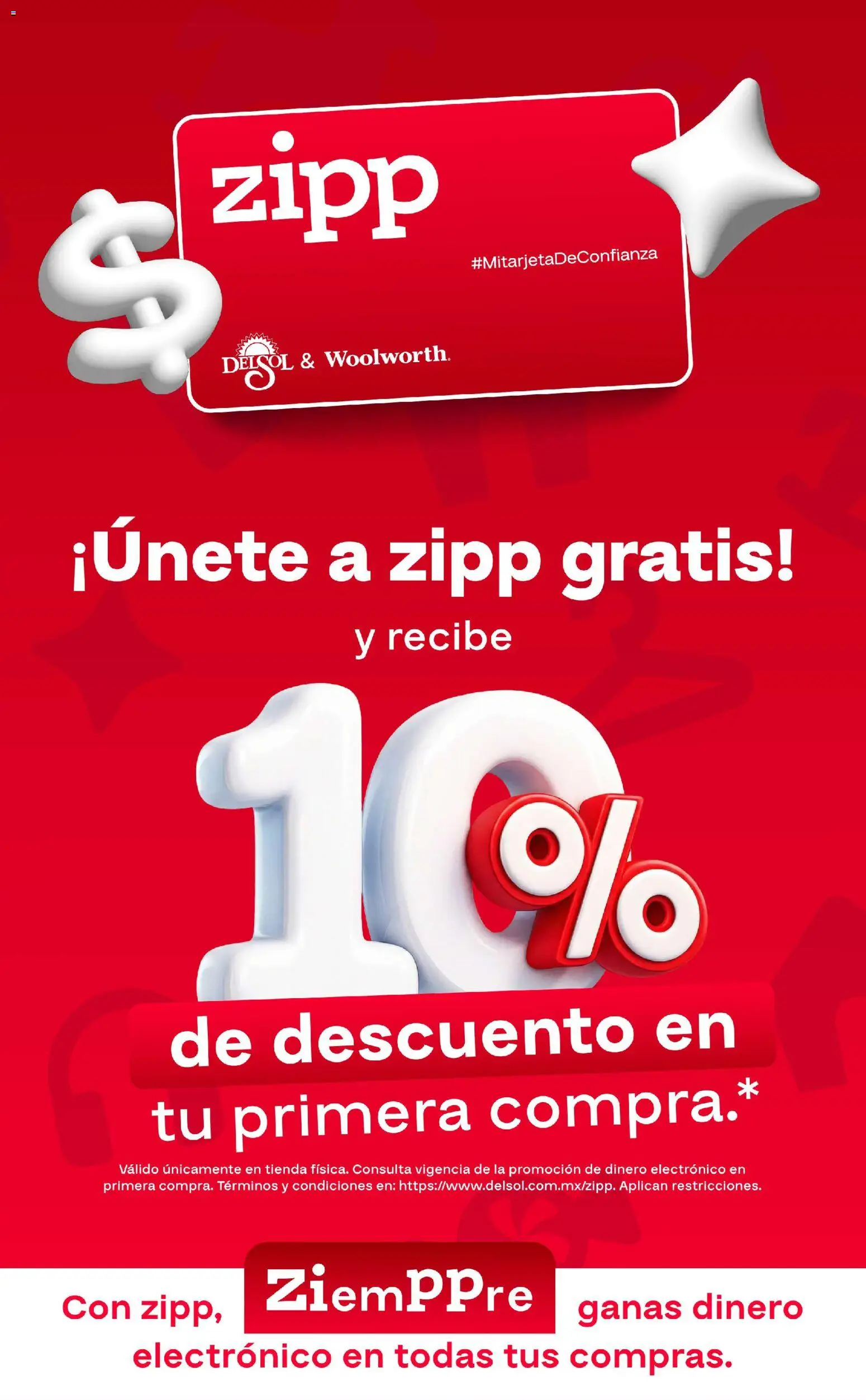 Vista previa las ofertas de la tienda Del Sol y Woolworth - Del Sol y Woolworth catálogo Back To School desde el 25/06/2026 