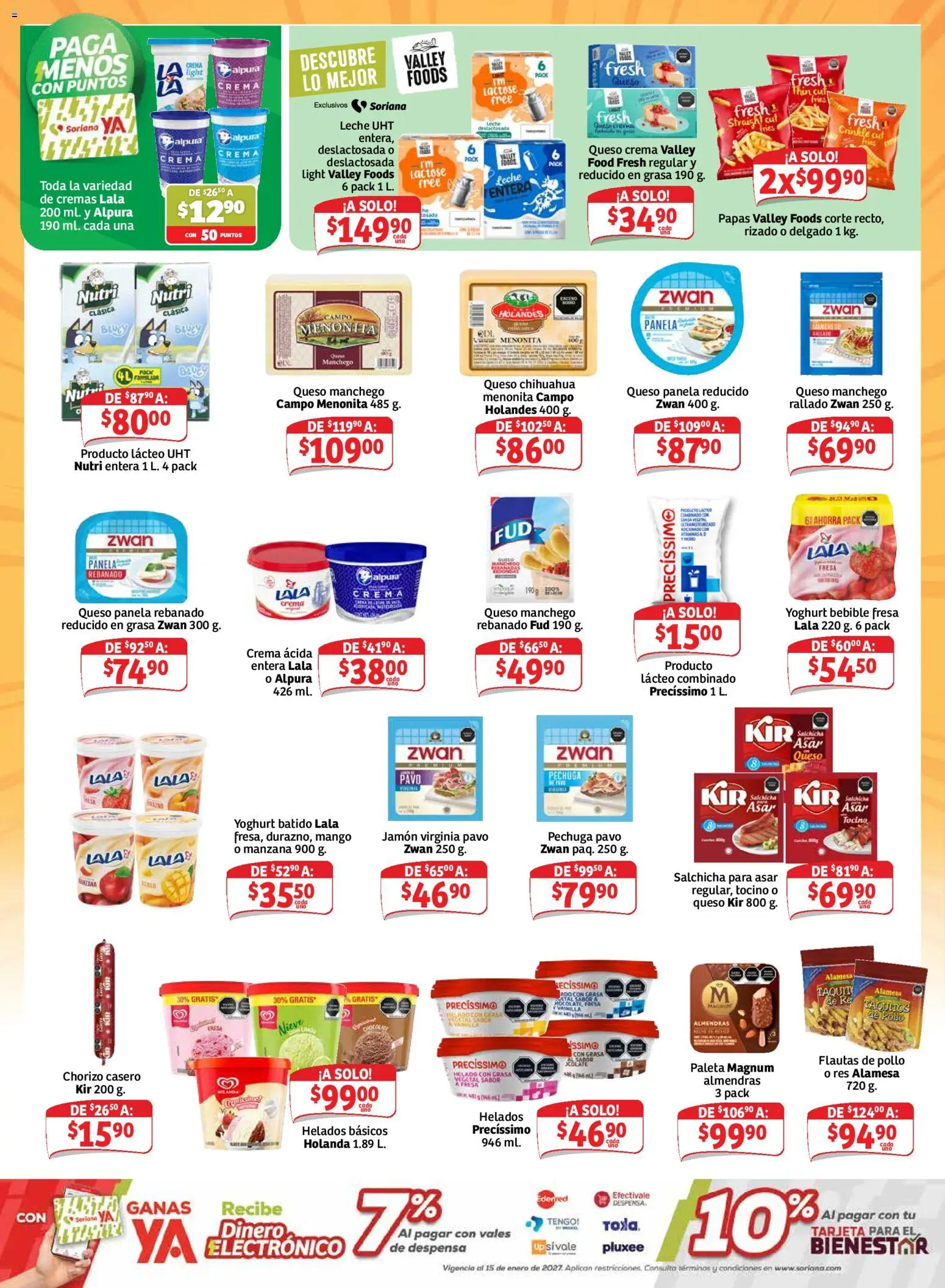 Vista previa las ofertas de la tienda Soriana - Soriana Mercado - Ahorro constante y sonante Mercado Nacional desde el 11/09/2026 