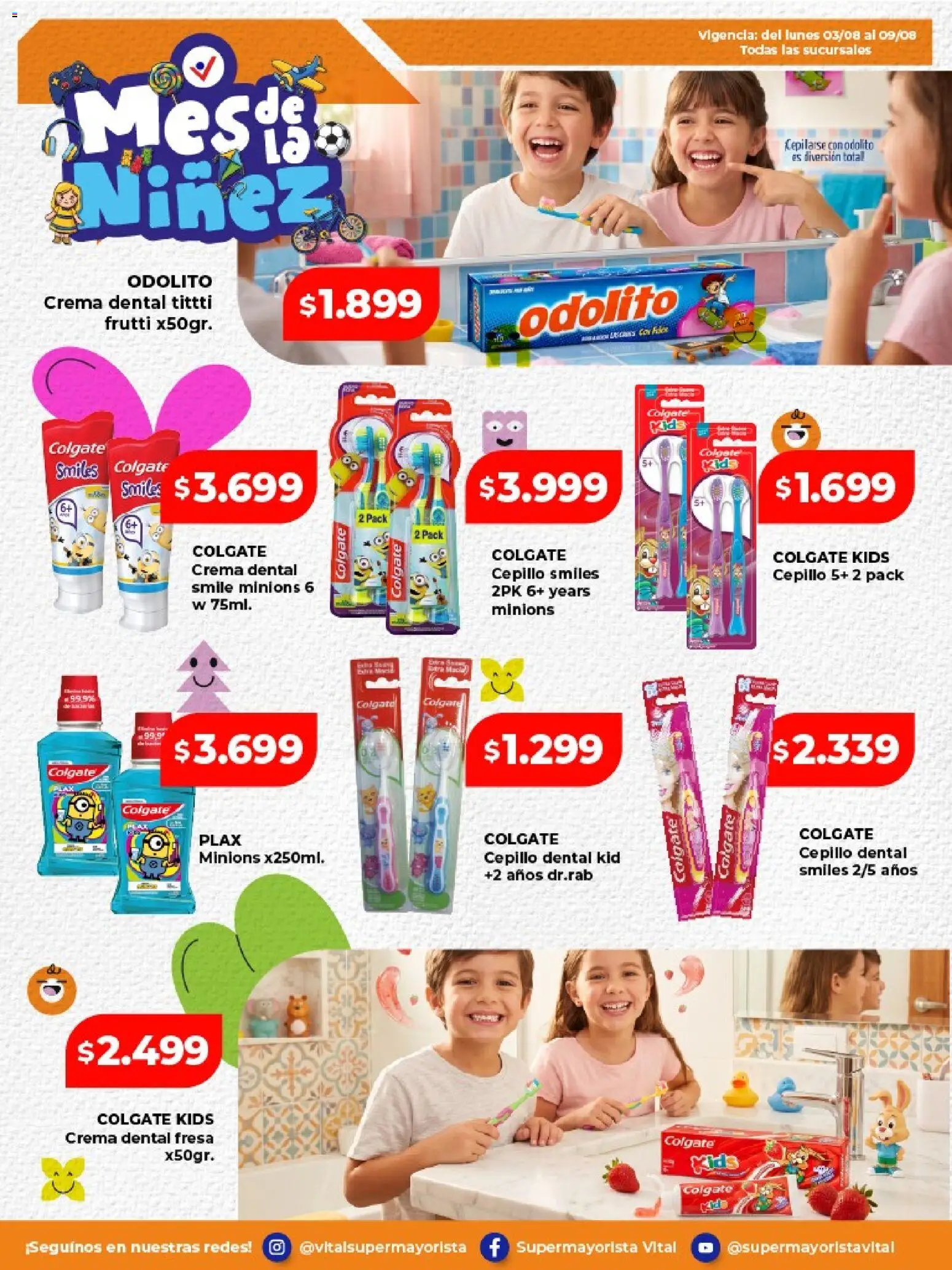 Vista previa del folleto de la tienda Vital válido desde el 03/08/2026 