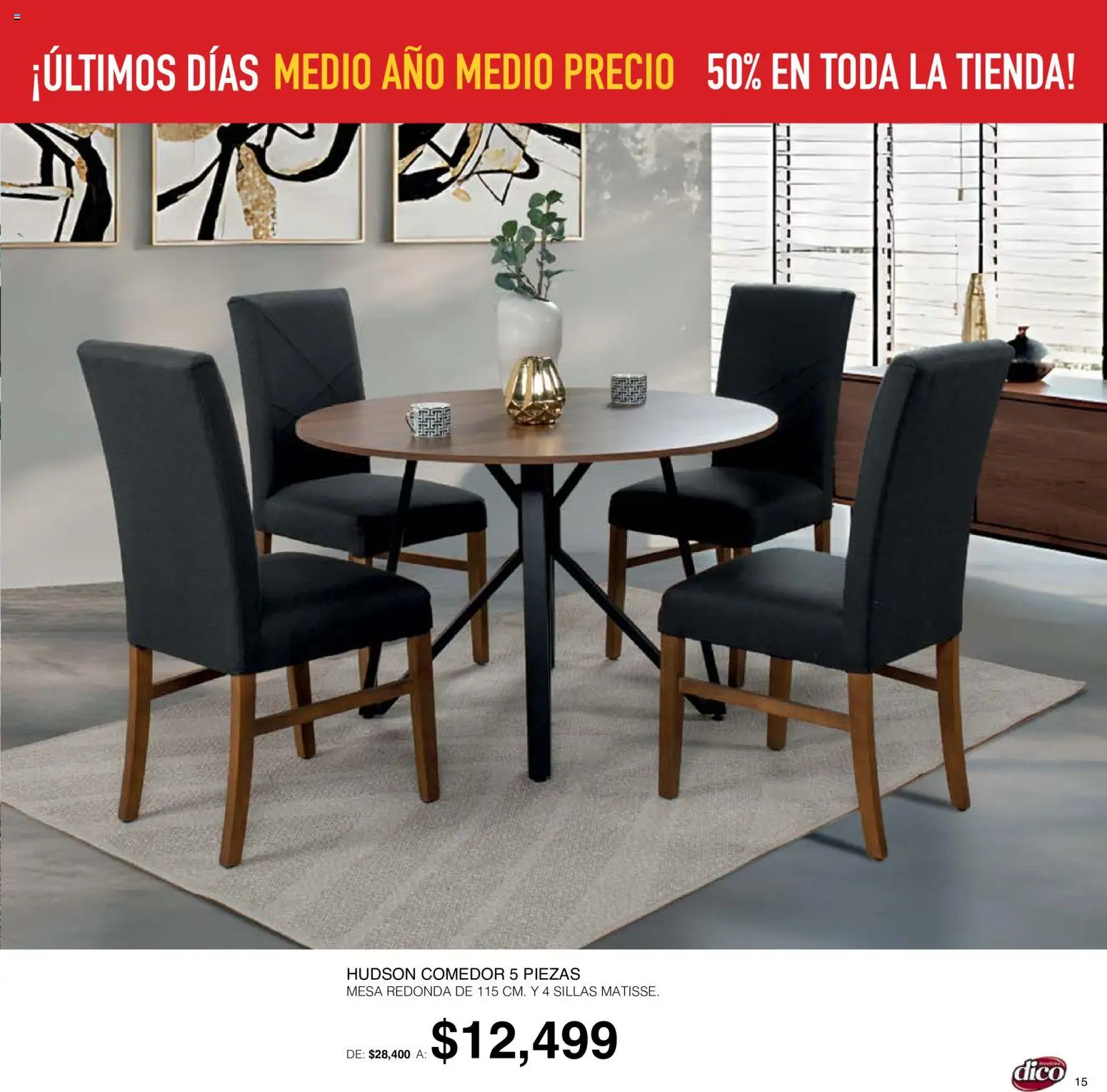 Vista previa las ofertas de la tienda Muebles Dico - Muebles Dico catálogo desde el 01/10/2026 