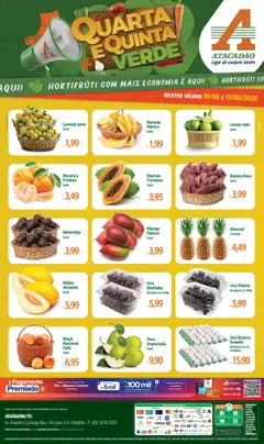 Pré-Visualização do folheto "Atacadão ofertas - TO" da loja Atacadão válido a partir de 10/06/2026