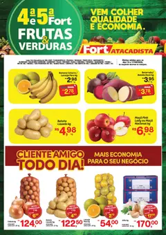 Pré-Visualização do folheto "Fort Atacadista ofertas Frutas, Verduras" da loja Fort Atacadista válido a partir de 16/09/2026