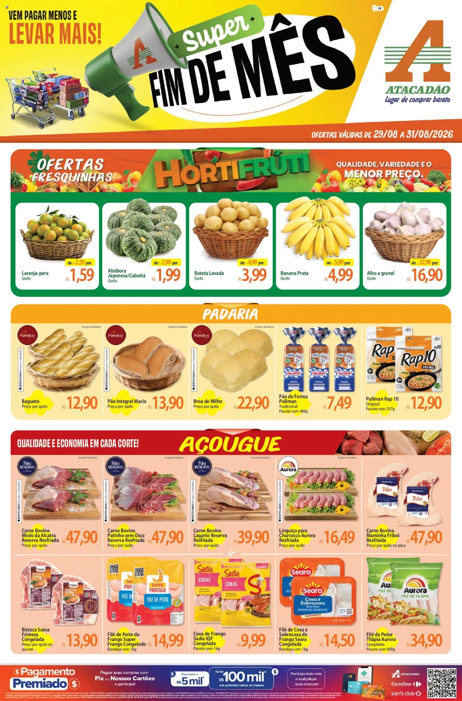 Pré-Visualização do folheto "Atacadão ofertas - DF" da loja Atacadão válido a partir de 29/08/2026