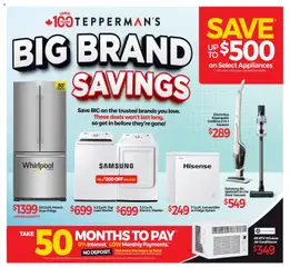 Un aperçu du dépliant Tepperman's - Catalogue du magasin Tepperman's est valide à partir 22 mai 2026