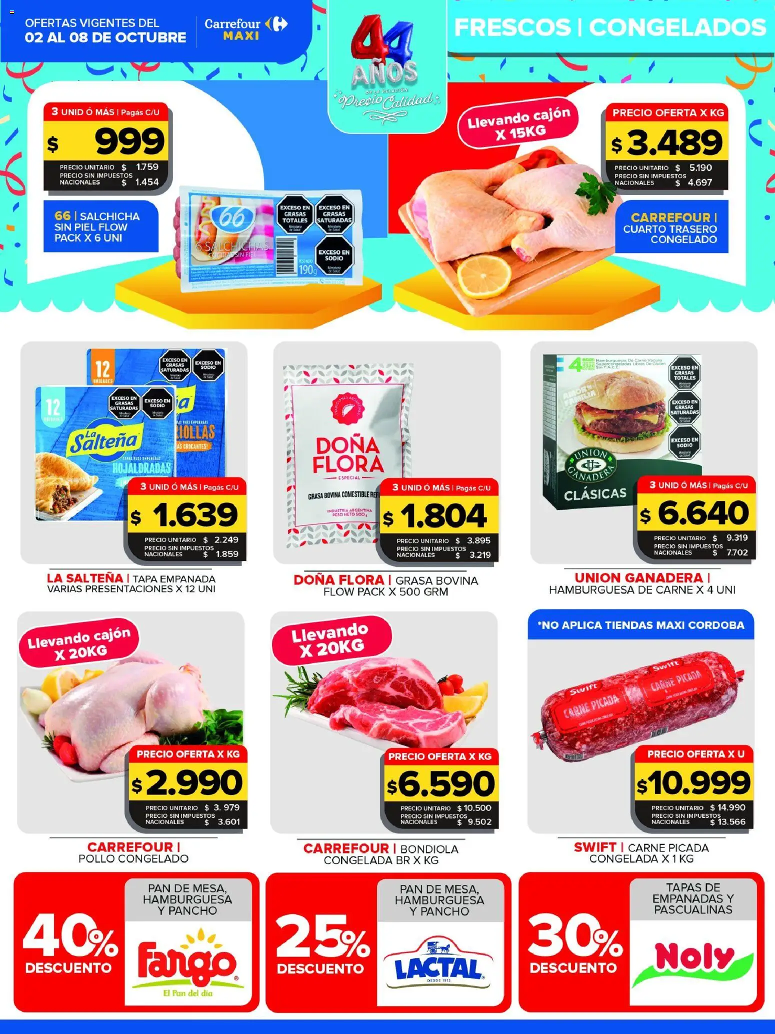 Vista previa del folleto de la tienda Carrefour Maxi válido desde el 02/10/2026 