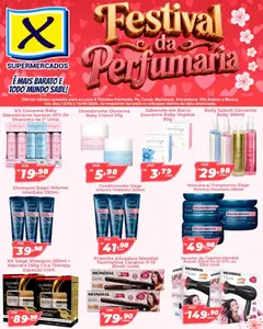 Pré-Visualização do folheto "X Supermercados ofertas Festival da Perfumaria" da loja X Supermercados válido a partir de 12/06/2026