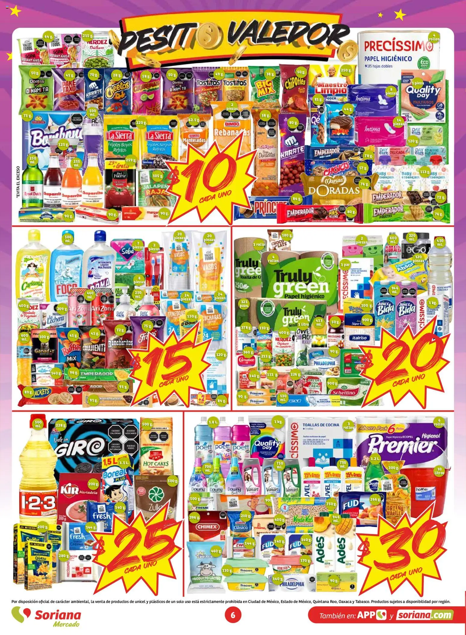 Vista previa las ofertas de la tienda Soriana - Soriana folleto Ahorro constante y sonante desde el 09/10/2026 