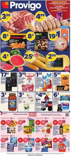Un aperçu du dépliant Provigo weekly flyer / circulaire du magasin Provigo est valide à partir 27 août 2026