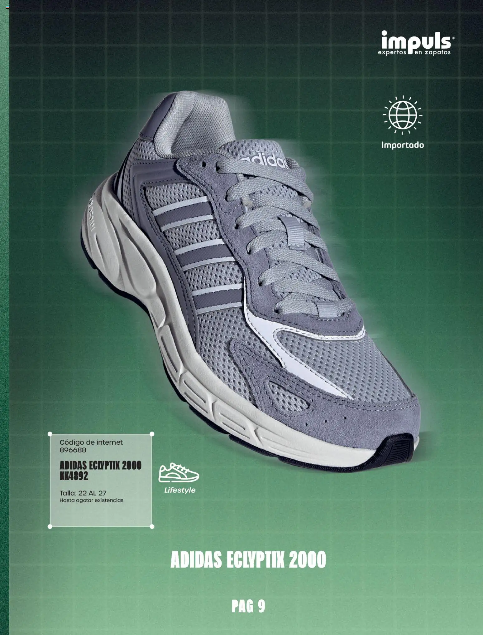 Vista previa las ofertas de la tienda Impuls - Impuls catálogo Urban Sport desde el 01/09/2026 - Zapatos
