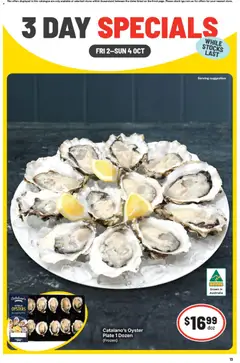Preview of catalogue IGA catalogue 3 Day Specials East Brisbane from shop IGA valid 02/10/2026