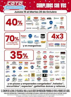 Vista previa del folleto de la tienda Coto válido desde el 15/10/2026 