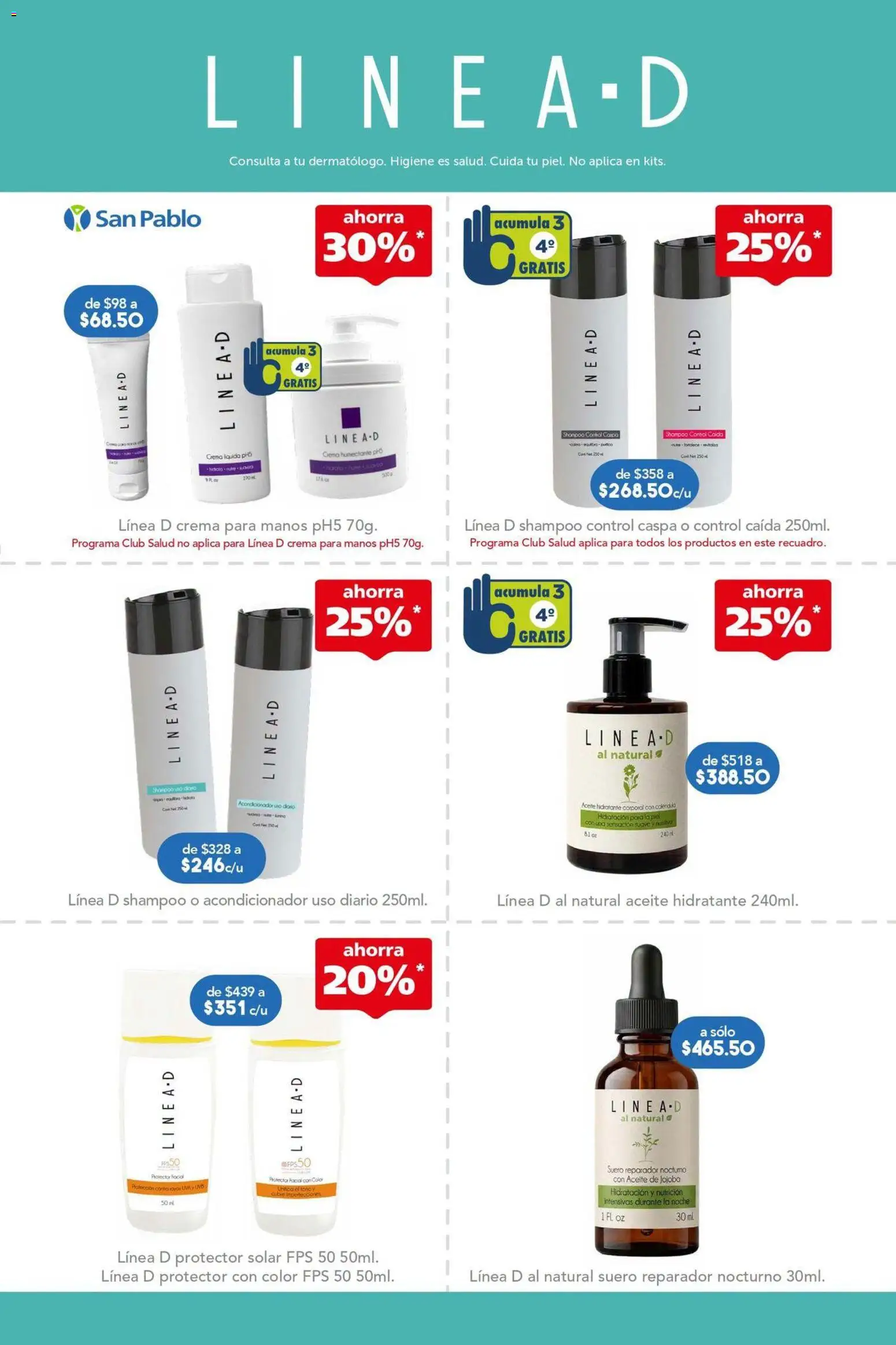 Vista previa las ofertas de la tienda Farmacia San Pablo - Farmacia San Pablo catálogo desde el 11/10/2026 