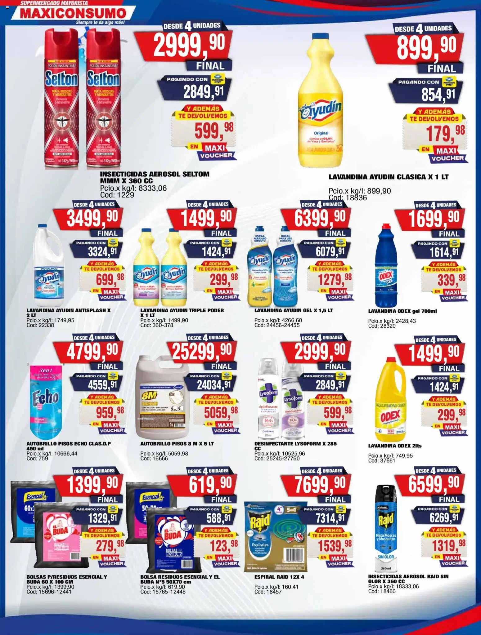 Vista previa del folleto de la tienda Maxiconsumo válido desde el 31/08/2026 