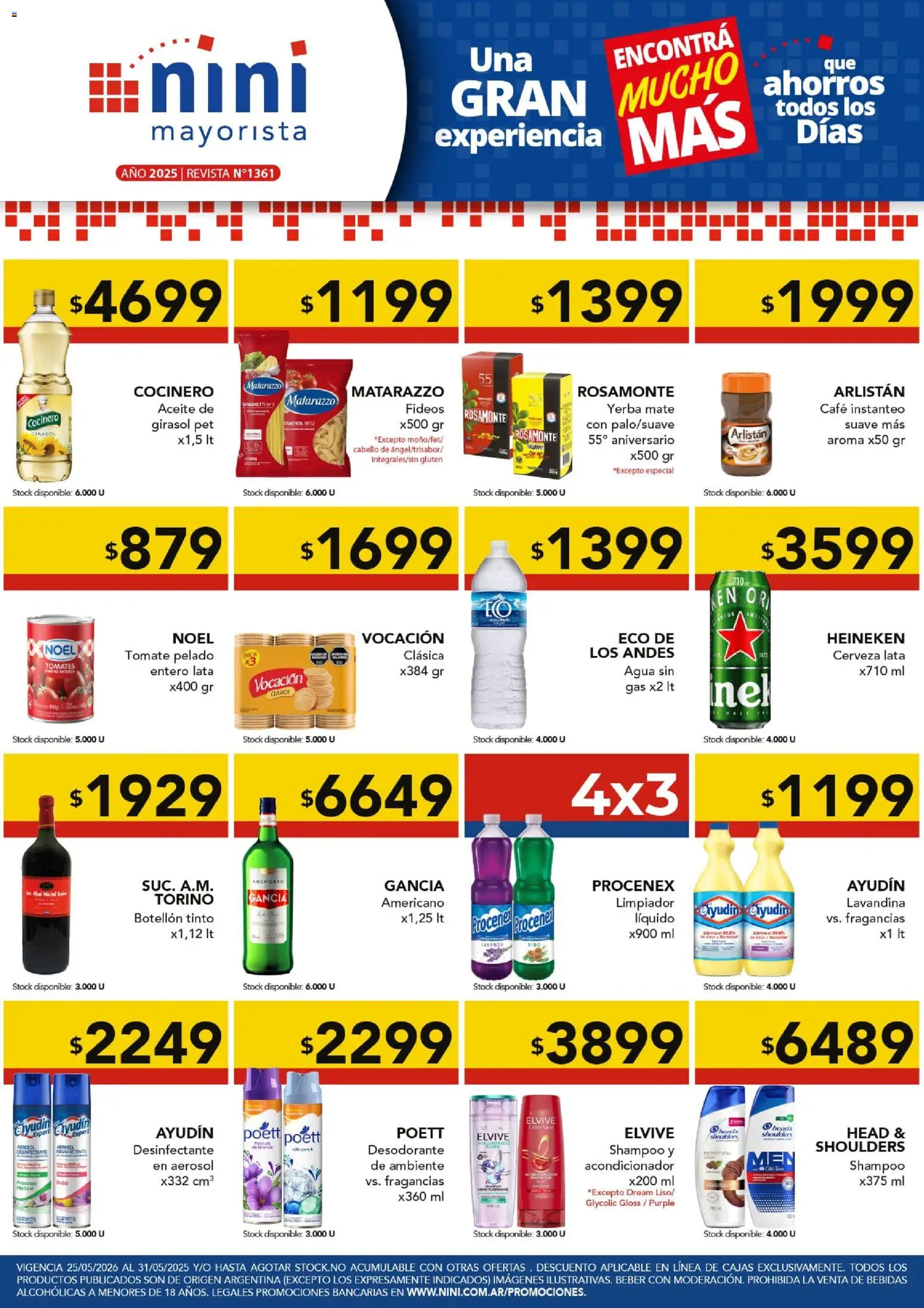 Vista previa del folleto de la tienda NINI Mayorista válido desde el 25/05/2026 