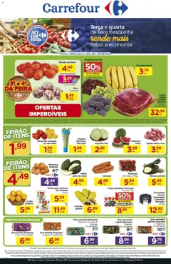 Pré-Visualização do folheto "Carrefour ofertas Feira" da loja Carrefour válido a partir de 25/08/2026