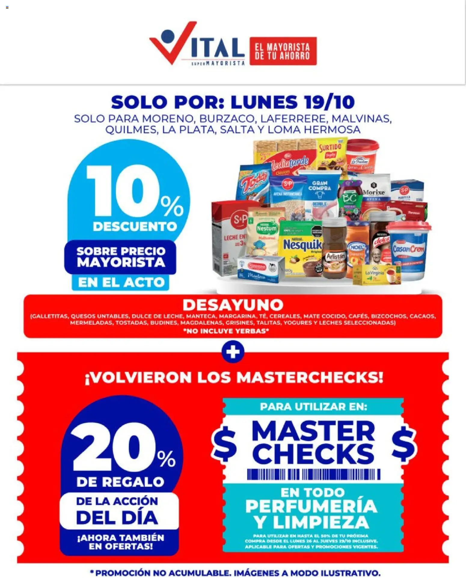 Vista previa del folleto de la tienda Vital válido desde el 19/10/2026 